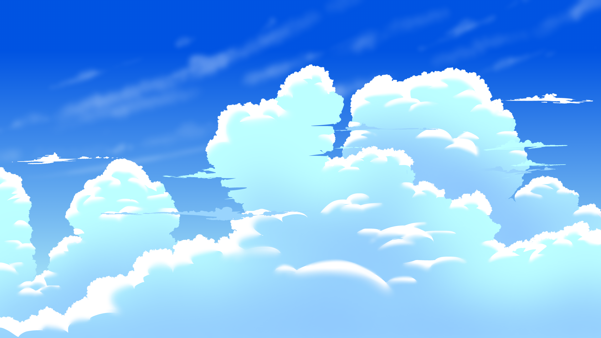 Mây nắng: Cảm nhận sự thư giãn, tươi vui tràn đầy năng lượng cùng hình ảnh pixel art về nền đầy mây nắng của CartoonCoffee, khiến người xem có cảm giác như đang ngắm nhìn một bức tranh ngoài trời thật sự.