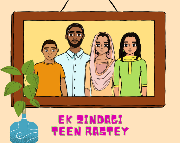 Cover image for Ek Zindagi, Teen Rastey (One Life, Three Paths)