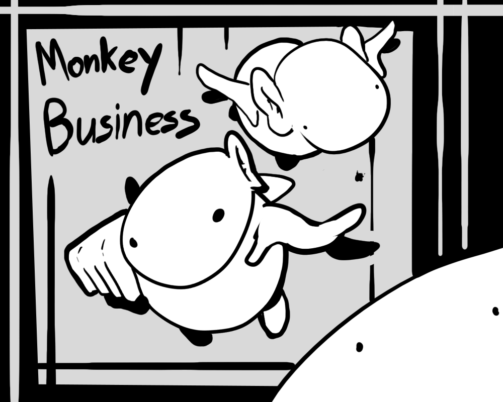 Monkey business by spagato