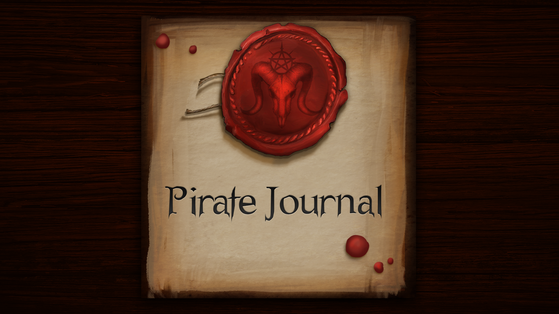 Pirate Journal UI