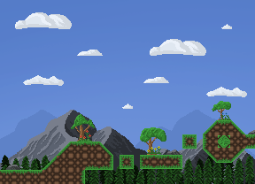 Pixel Mountain Platformer by muratcanbaykus