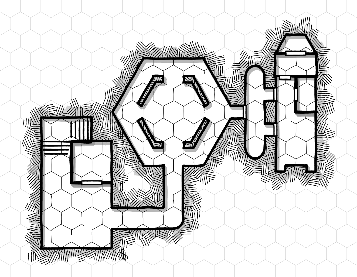 150 Update Hex Grids Dungeon Scrawl By Probabletrain