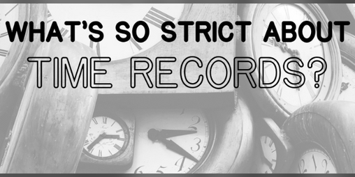 Cover image for What's So Strict About Time Records?