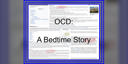 Cover image for OCD: A Bedtime Story