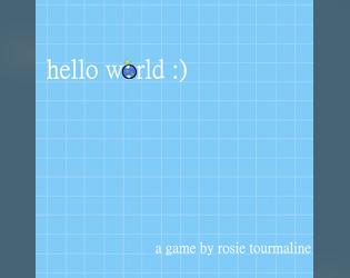 hello world :)  