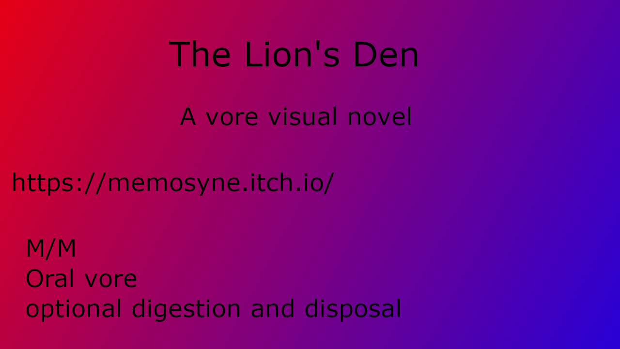 Cover image for The lions Den