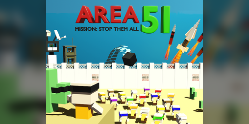 Cover image for Area 51. mission: stop them all