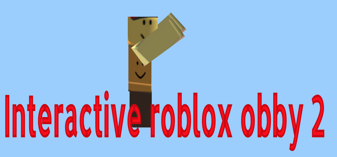 Interactive Roblox Obby 2 By Kaletvx - roblox obby blue