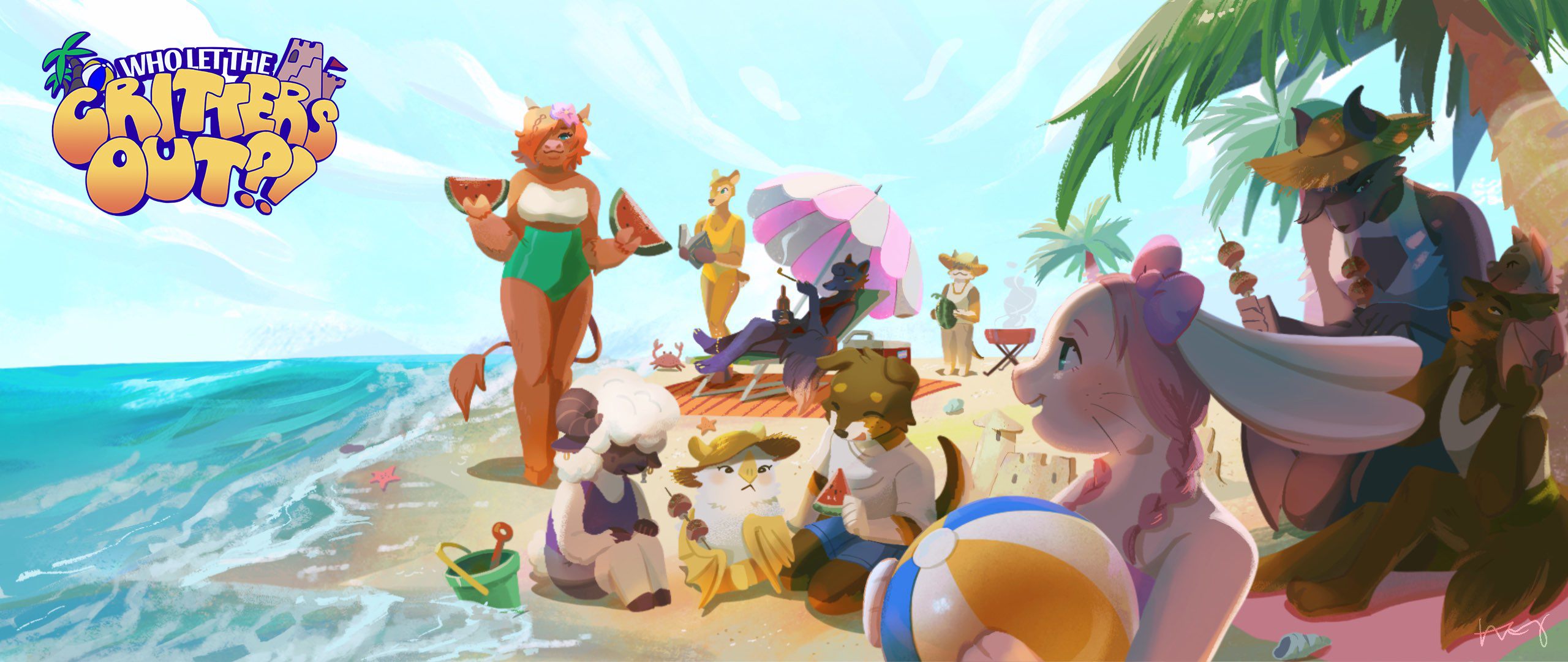 Cover image for Who Let the Critters Out?!