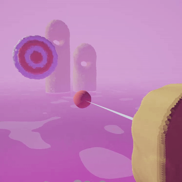 Peculiarly Placed Paddle Ball by SugarSores