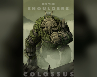 On the Shoulders of Colossus   - This is a Shadow of the Colossus inspired zine! All 16 colossi inside! 