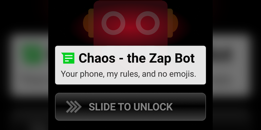 Cover image for Chaos - The Zap Bot