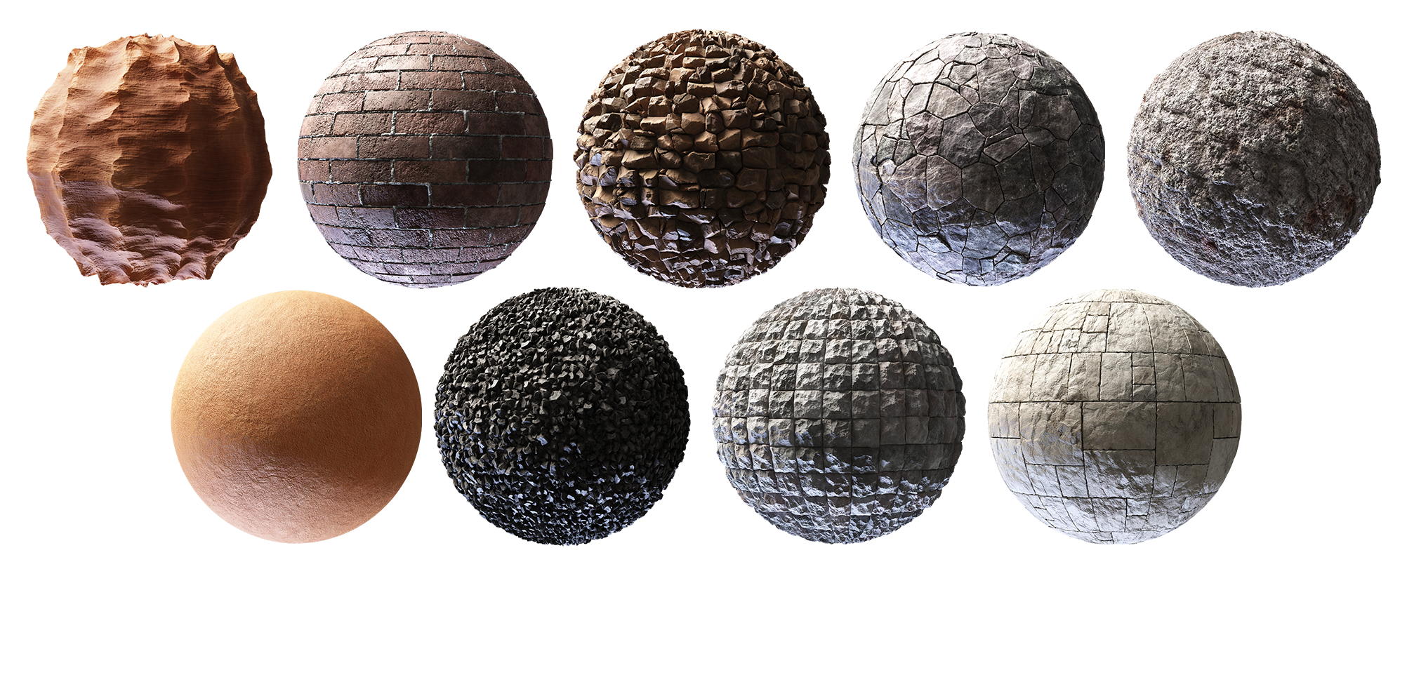 Texture Pack: Stone and Bricks 01