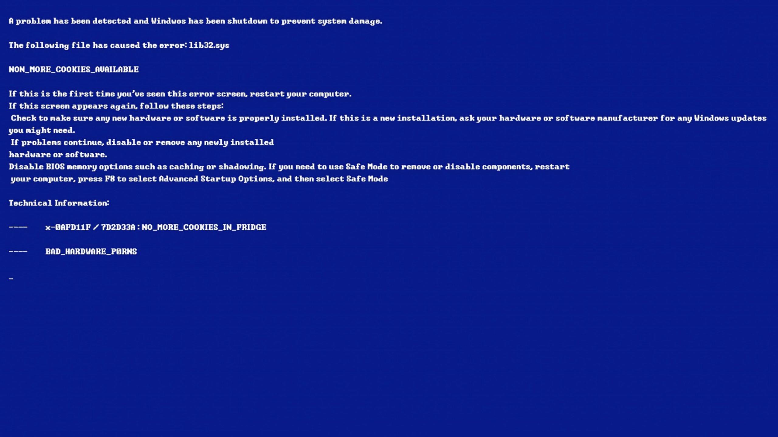 Blue Screen