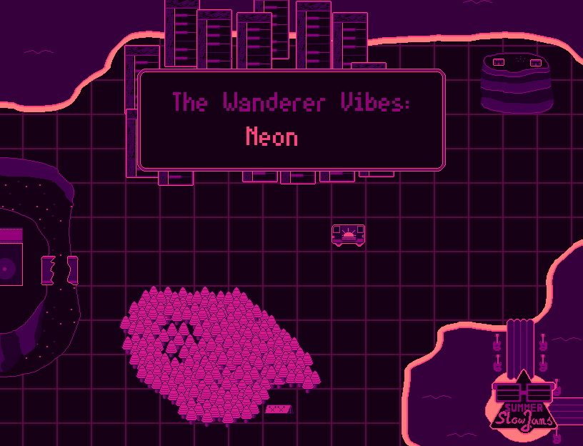 Cover image for The Wanderer Vibes: Neon