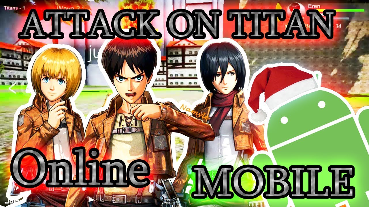 Attack On Titan Mobile By Julhiecio - free for all beta v02 roblox