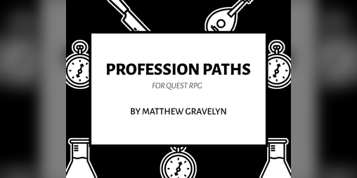 Cover image for Profession Paths for Quest RPG