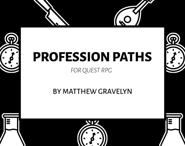 Cover image for Profession Paths for Quest RPG