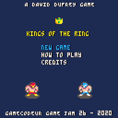 Cover image for Kings of the Ring (Pico 8 Edition)