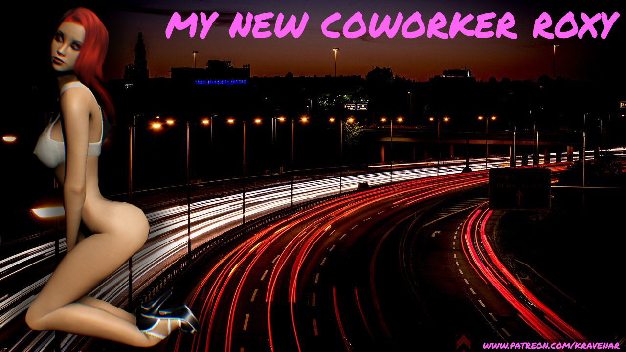 Cover image for My New Co-worker Roxy [XXX Hentai NSFW Minigame]