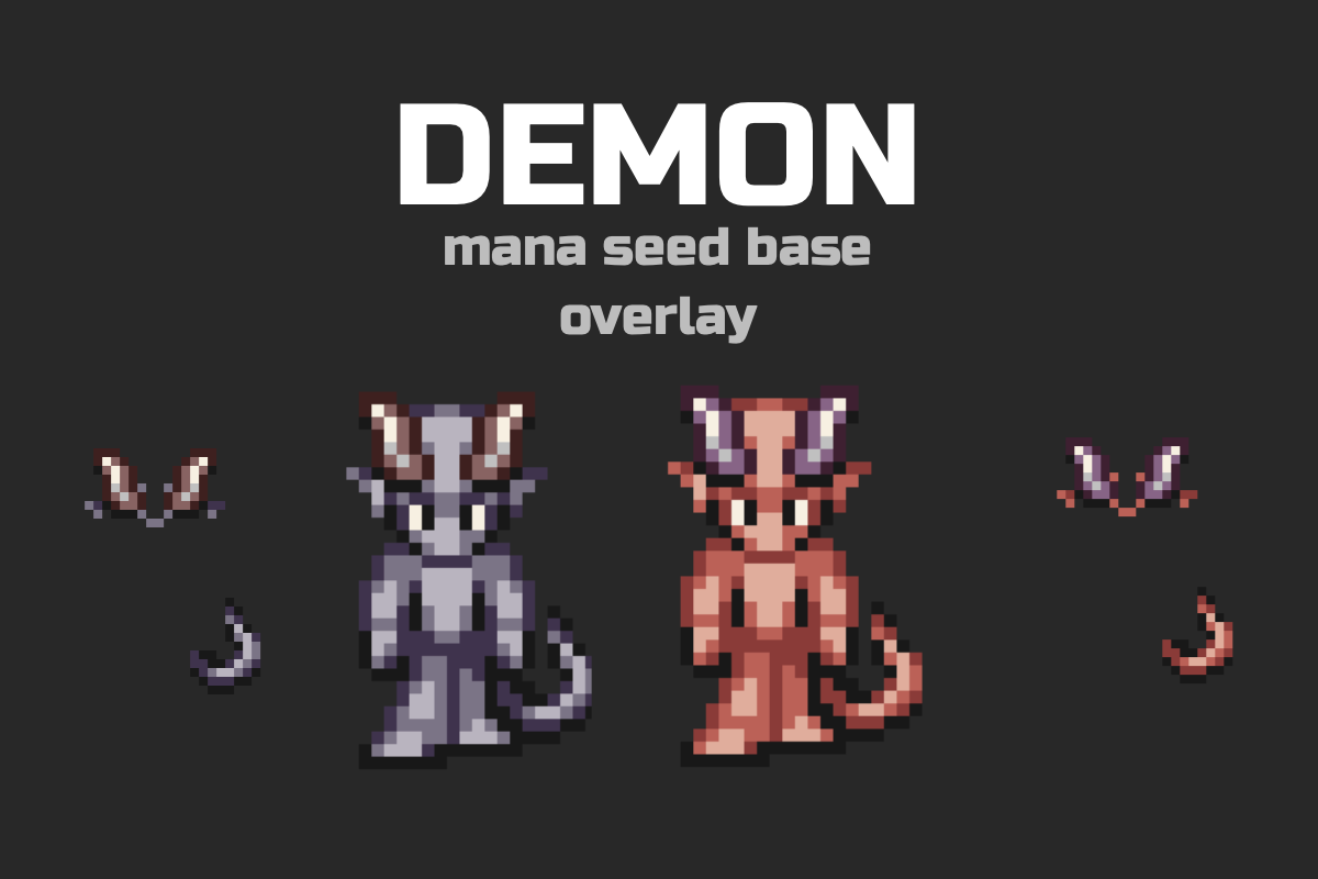 Demon | A Mana Seed Overlay