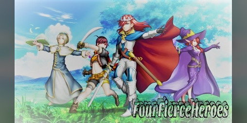 Cover image for Four Fierce Heroes 2.0