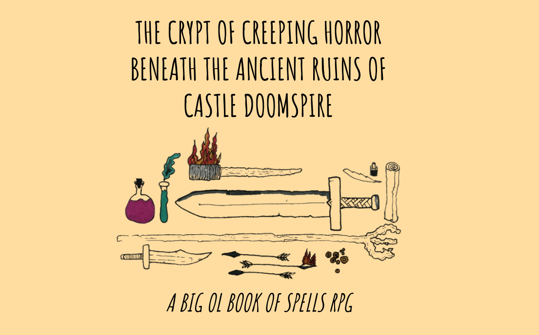 The Crypt of Creeping Horror Beneath the Ancient Ruins of Castle Doomspire