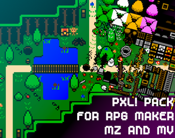 PXL! Pack for RPG Maker MZ and MV by CrackedGhostGames