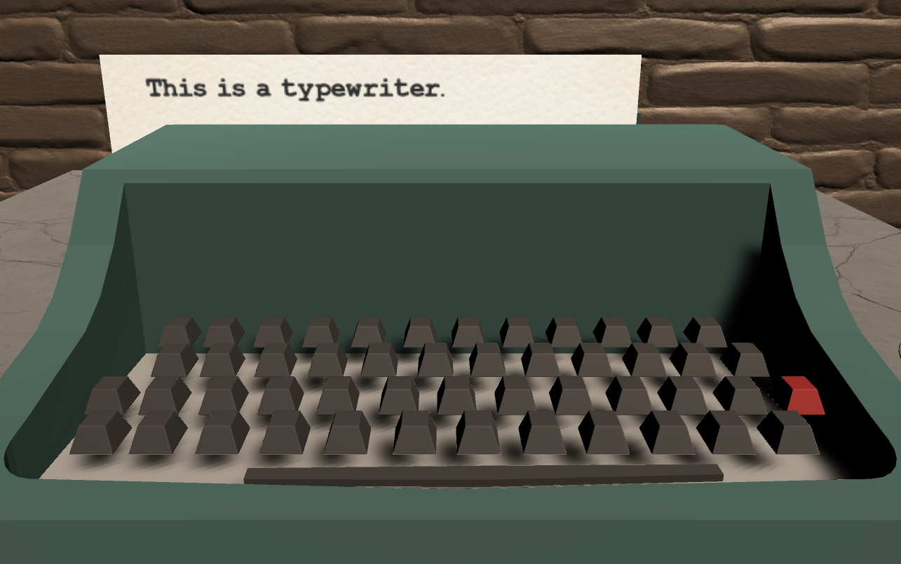 Cafe Typewriter by Philip Newsham