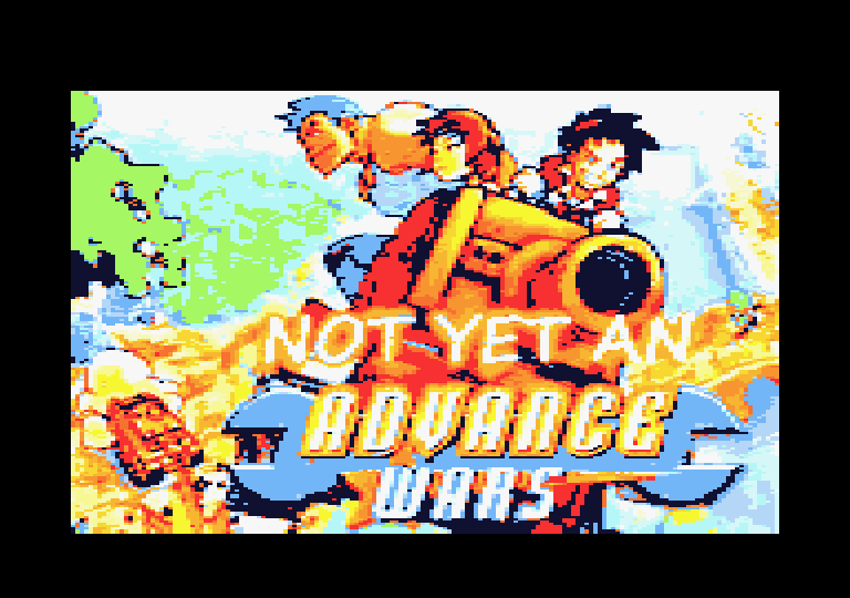 Cover image for Not Yet An Advance Wars