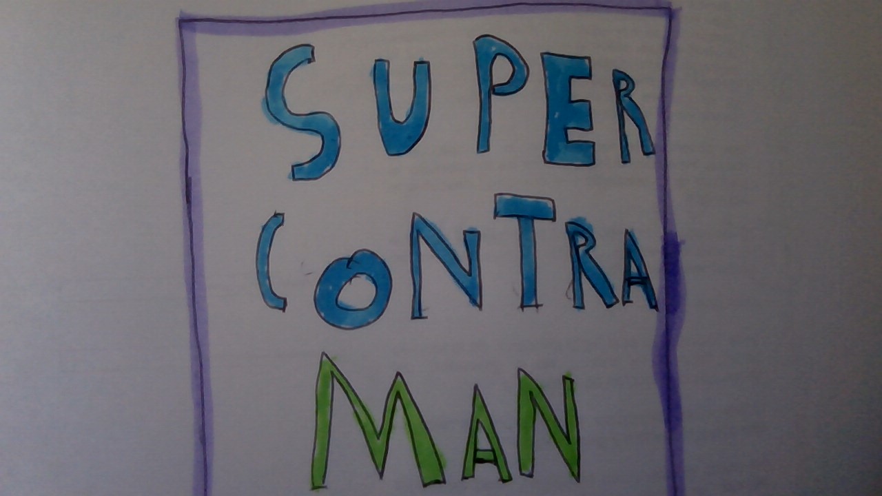 Cover image for Super contra man