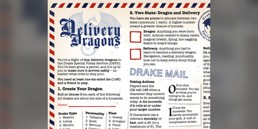 Cover image for Delivery Dragons