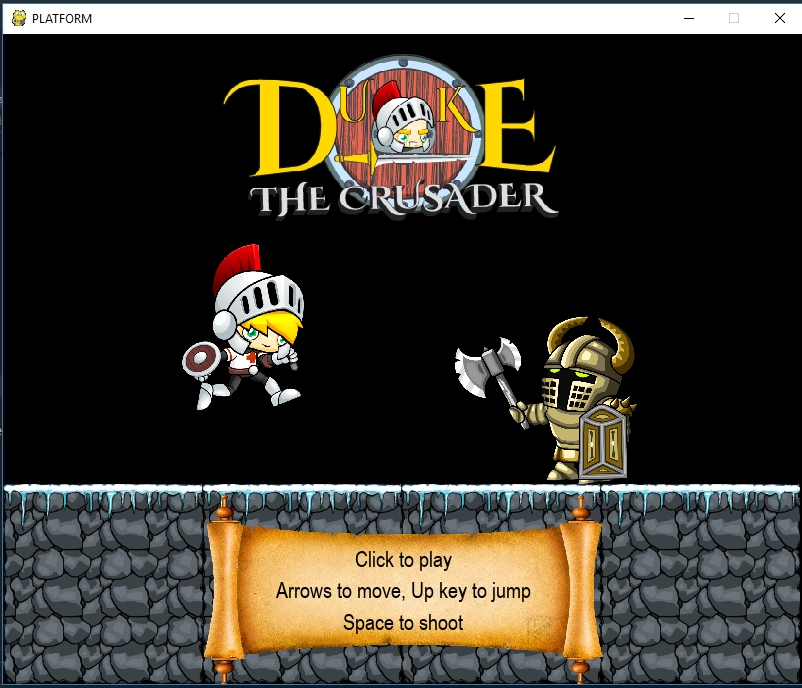 Duke : The Crusader