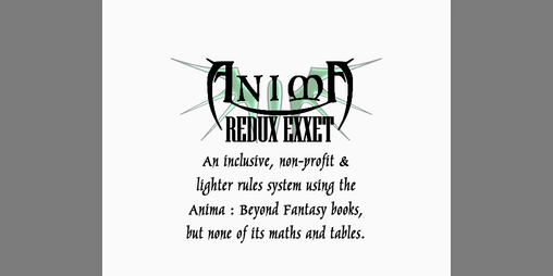 Cover image for Anima : Redux Exxet