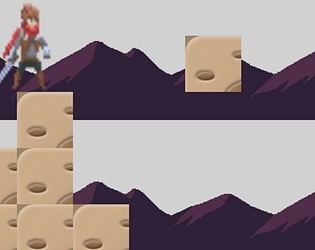 Knight Parkour In A Bad Game