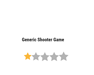 Generic Shooter Game