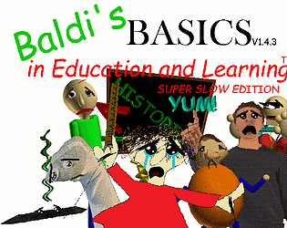 Baldi's Basics Character Swap by Porky Powers