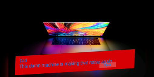 Cover image for My daughter's laptop