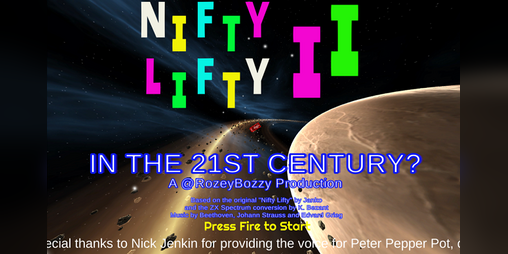 Cover image for Nifty Lifty II - In the 21st Century? PC Edition