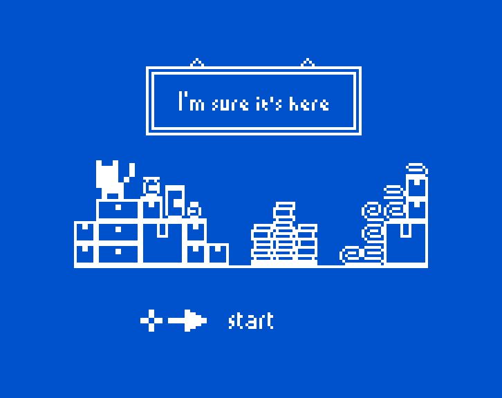 Cover image for I'm sure it's here, somewhere