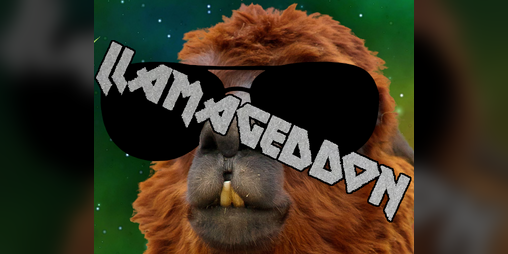 Cover image for Llamageddon