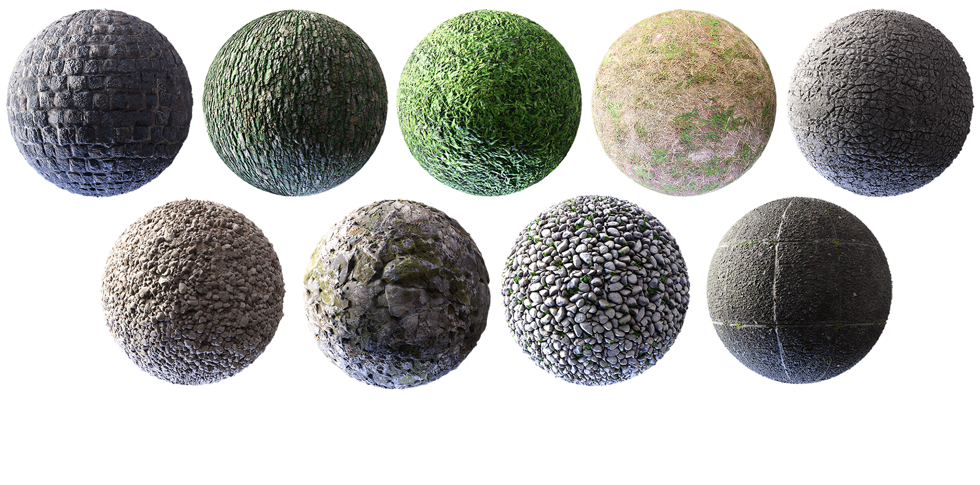 Texture Pack: Photoscaned 01