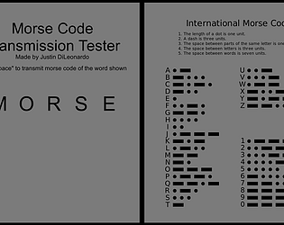 Morse Code Transmission Tester