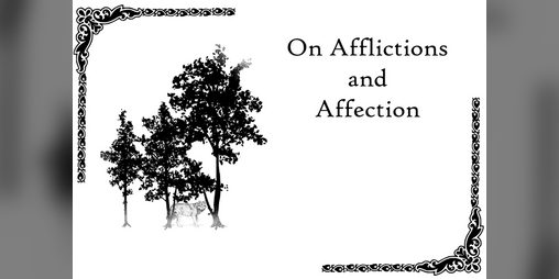 Cover image for On Affliction and Affection