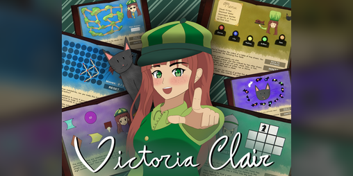 Cover image for Victoria Clair and the Mystery Express