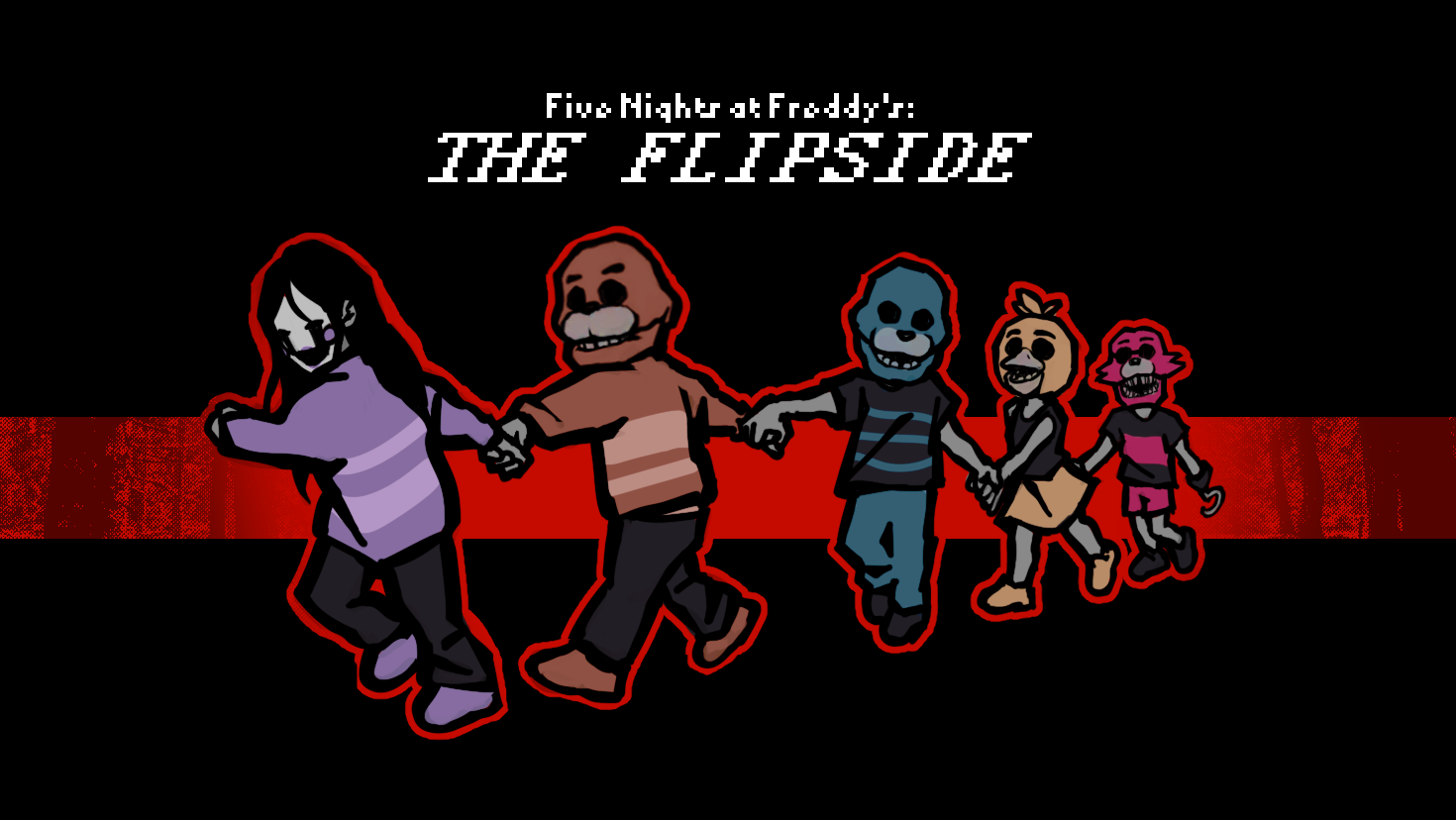 Cover image for Five Nights At Freddy's: THE FLIPSIDE RPG
