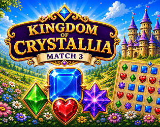 Kingdom of Crystallia: Match 3