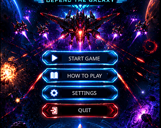 Galaxy Defender game screenshot