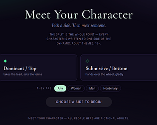 Ultimate Character Creator game screenshot