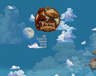 Flying Delivery Services game screenshot